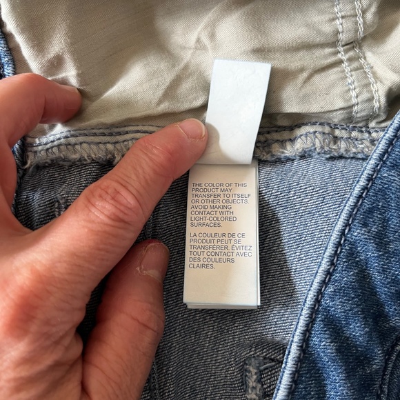 Tommy Hilfiger Jeans  Blue Denim Button Down Mini Skirt - Picture 5 of 5